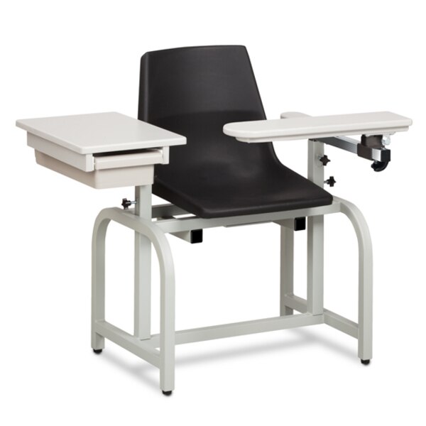 Blood Chair with ClintonClean™ Flip Arm and Drawer